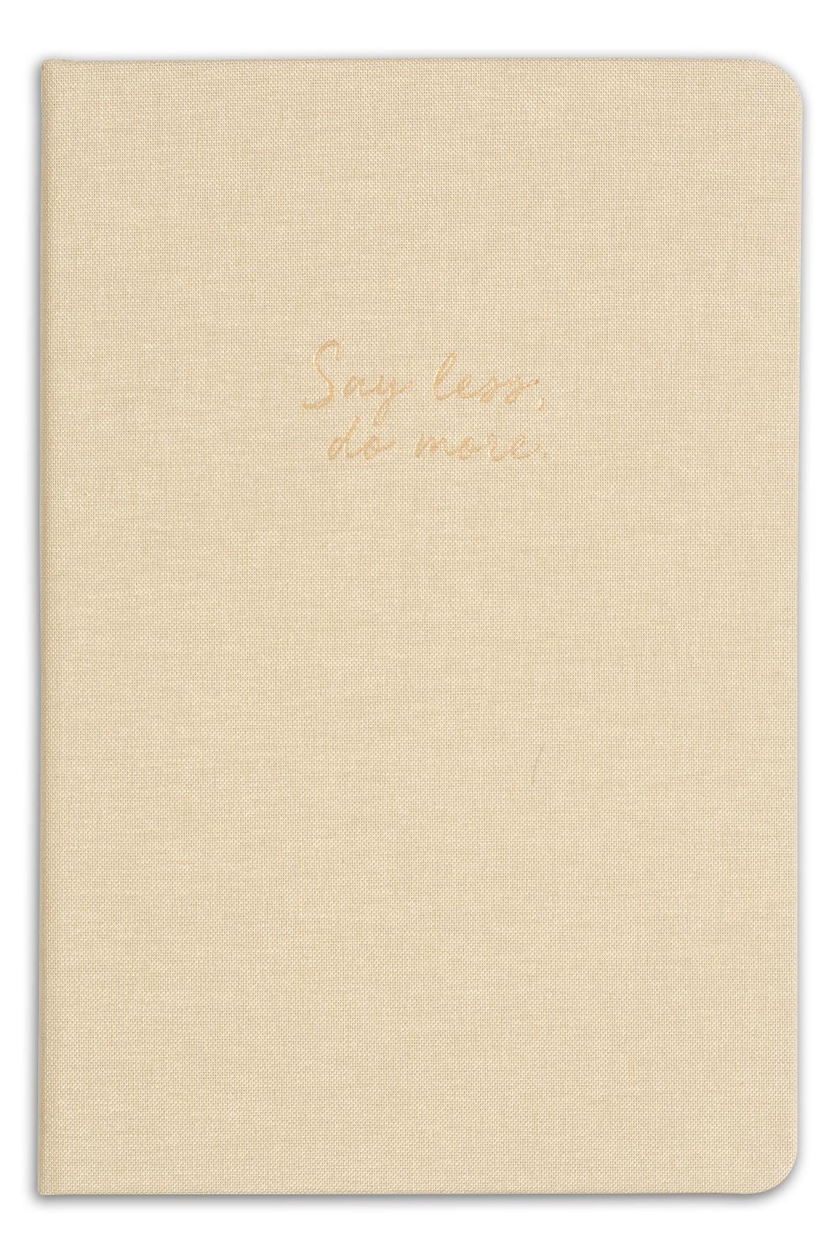 Matt Notebook 14x20 Sert Kapak Defter Düz,Çizgisiz Bej