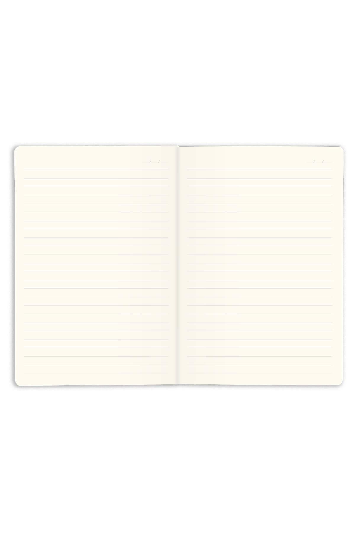 Matt Notebook 14x20 Sert Kapak Defter Çizgili Tarçın