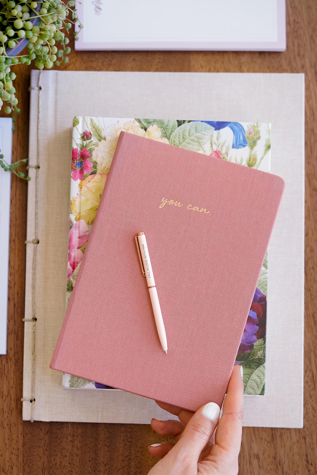 Matt Notebook 14x20 Sert Kapak Defter Çizgili Pembe