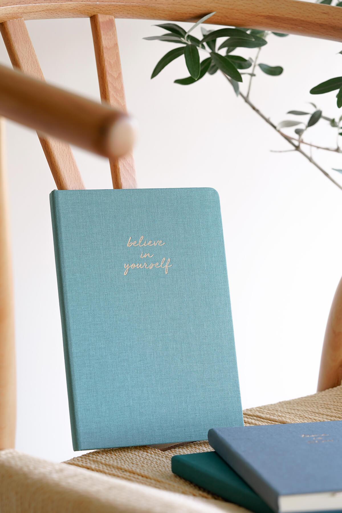 Matt Notebook 14x20 Sert Kapak Defter Noktalı Turkuaz