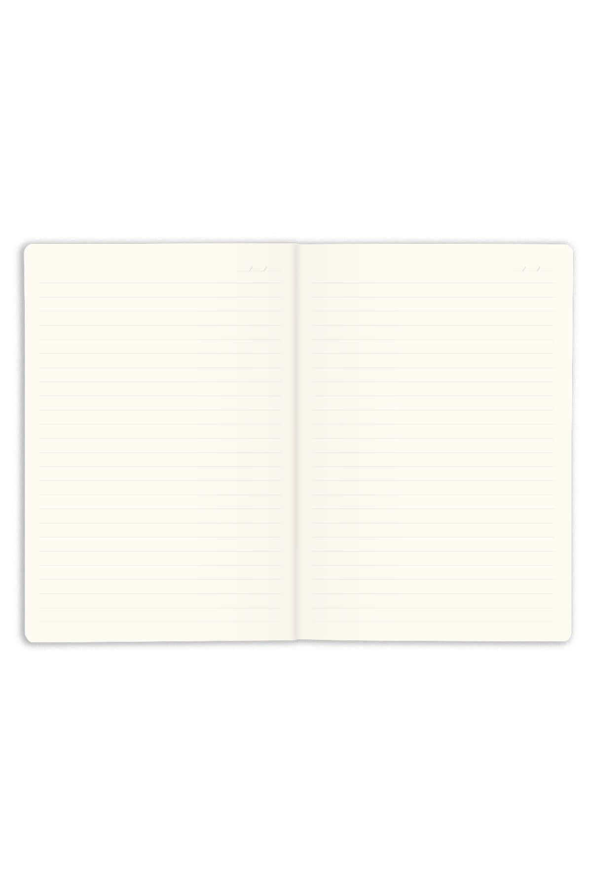 Matt Notebook 14x20 Sert Kapak Defter Çizgili Koyu Yeşil