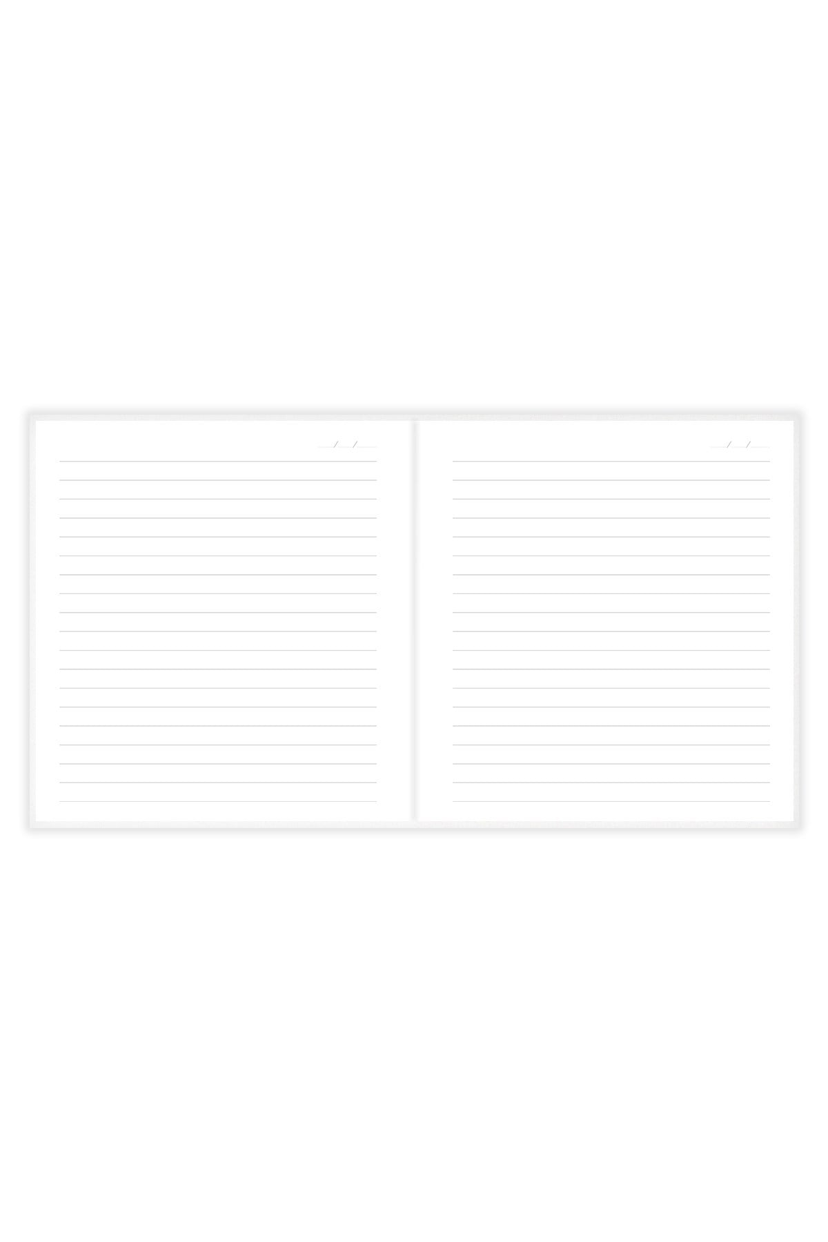 Matt Notebook 15x15 cm Kare Tarihsiz Not Defteri Çizgili