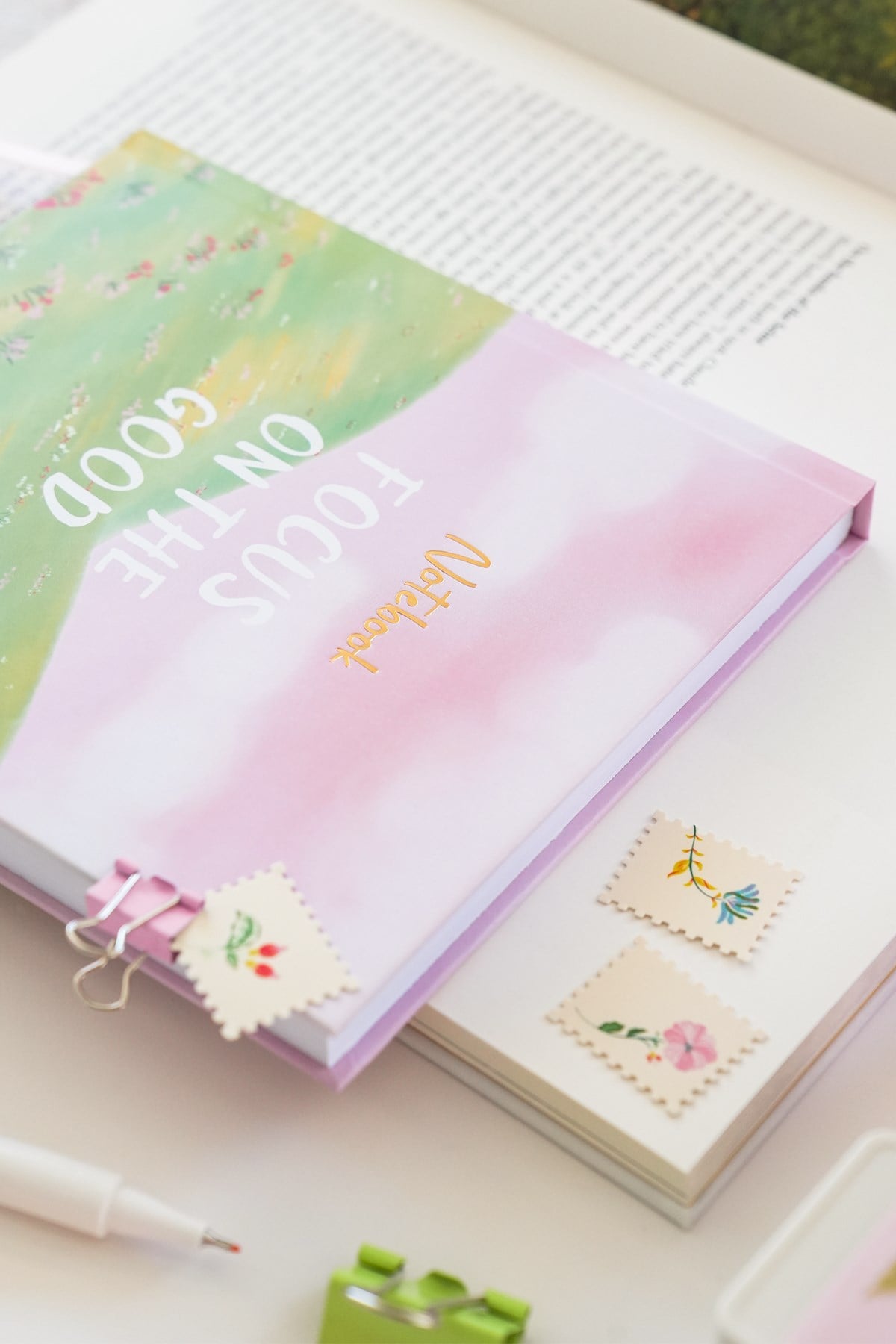 Matt Notebook 15x15 cm Kare Tarihsiz Not Defteri Çizgili Manzara
