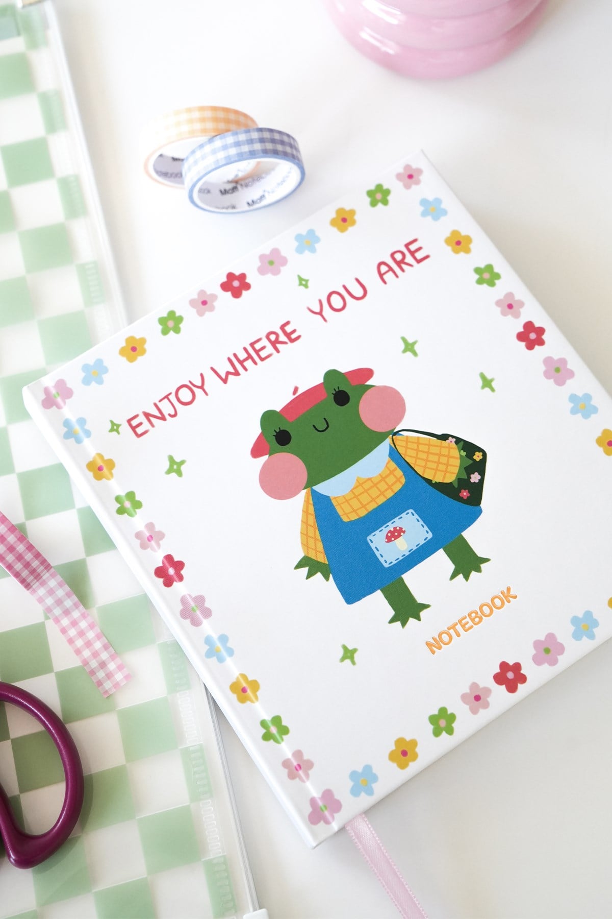 Matt Notebook 15x15 cm Kare Tarihsiz Not Defteri Çizgili