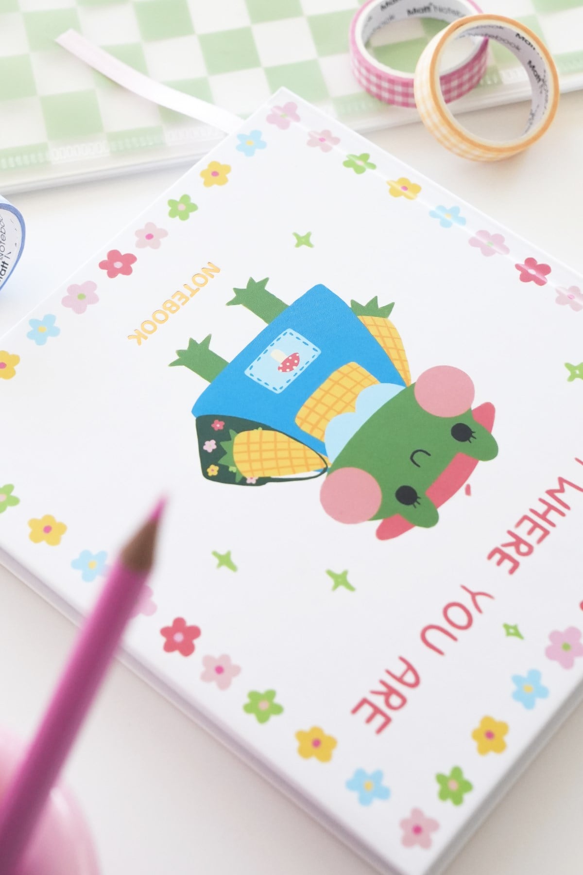 Matt Notebook 15x15 cm Kare Tarihsiz Not Defteri Çizgili