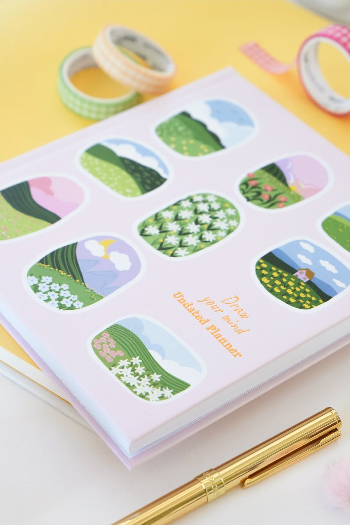 Matt Notebook 15x15 Kare Süresiz Planlayıcı Ajanda