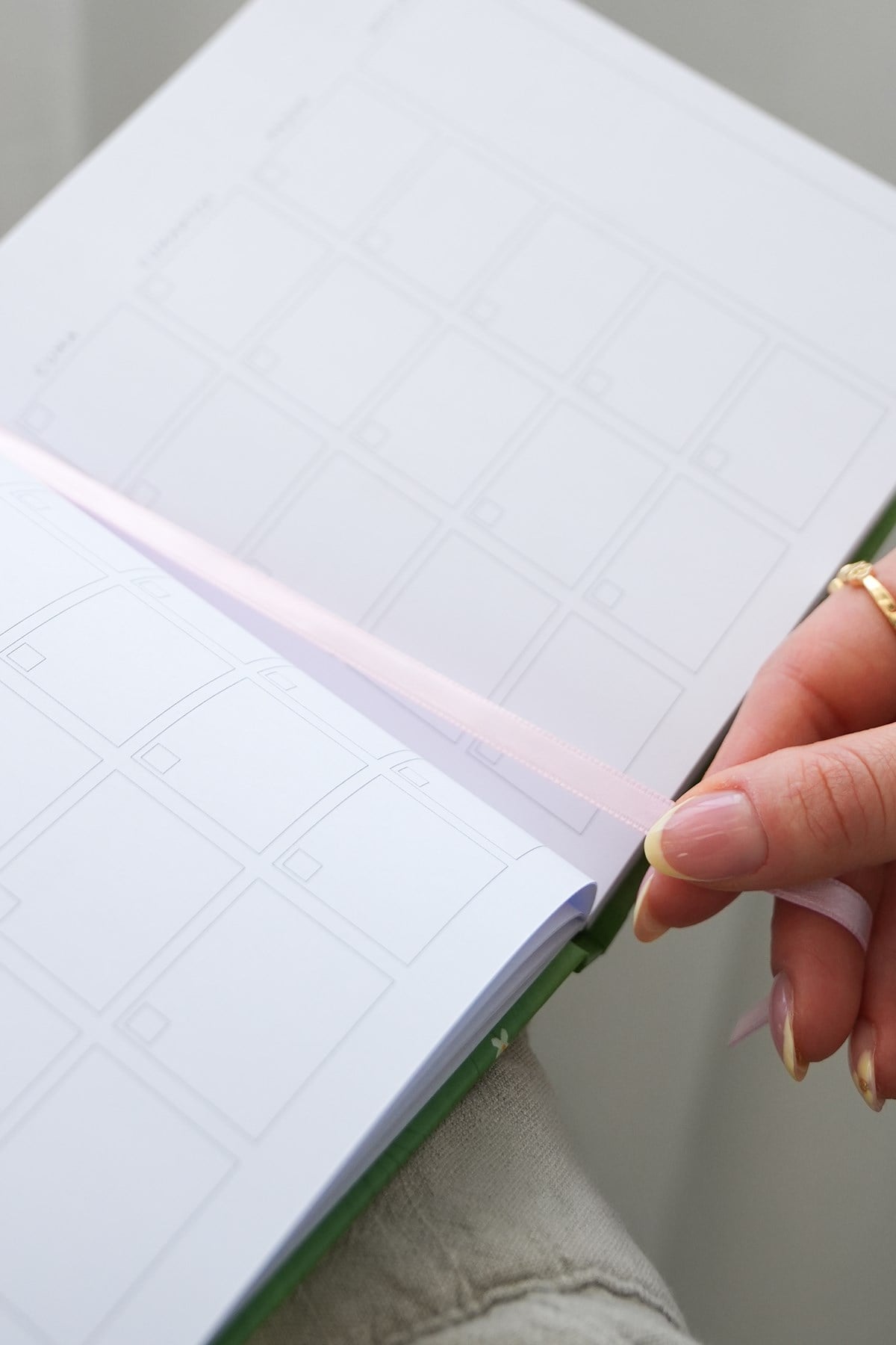 Matt Notebook 15x15 Kare Süresiz Planlayıcı Ajanda Manzara