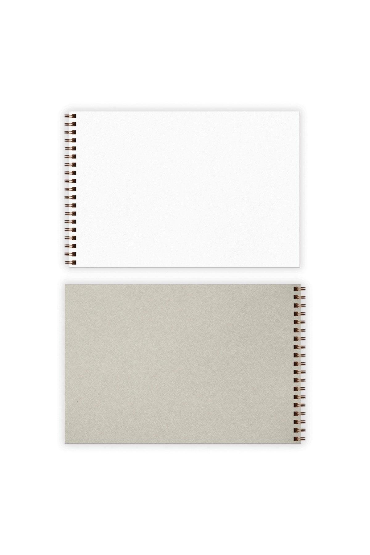 Matt Notebook 17x25 4'lü Resim Defteri Seti 20 Yaprak 150 Gram Küçük Boy