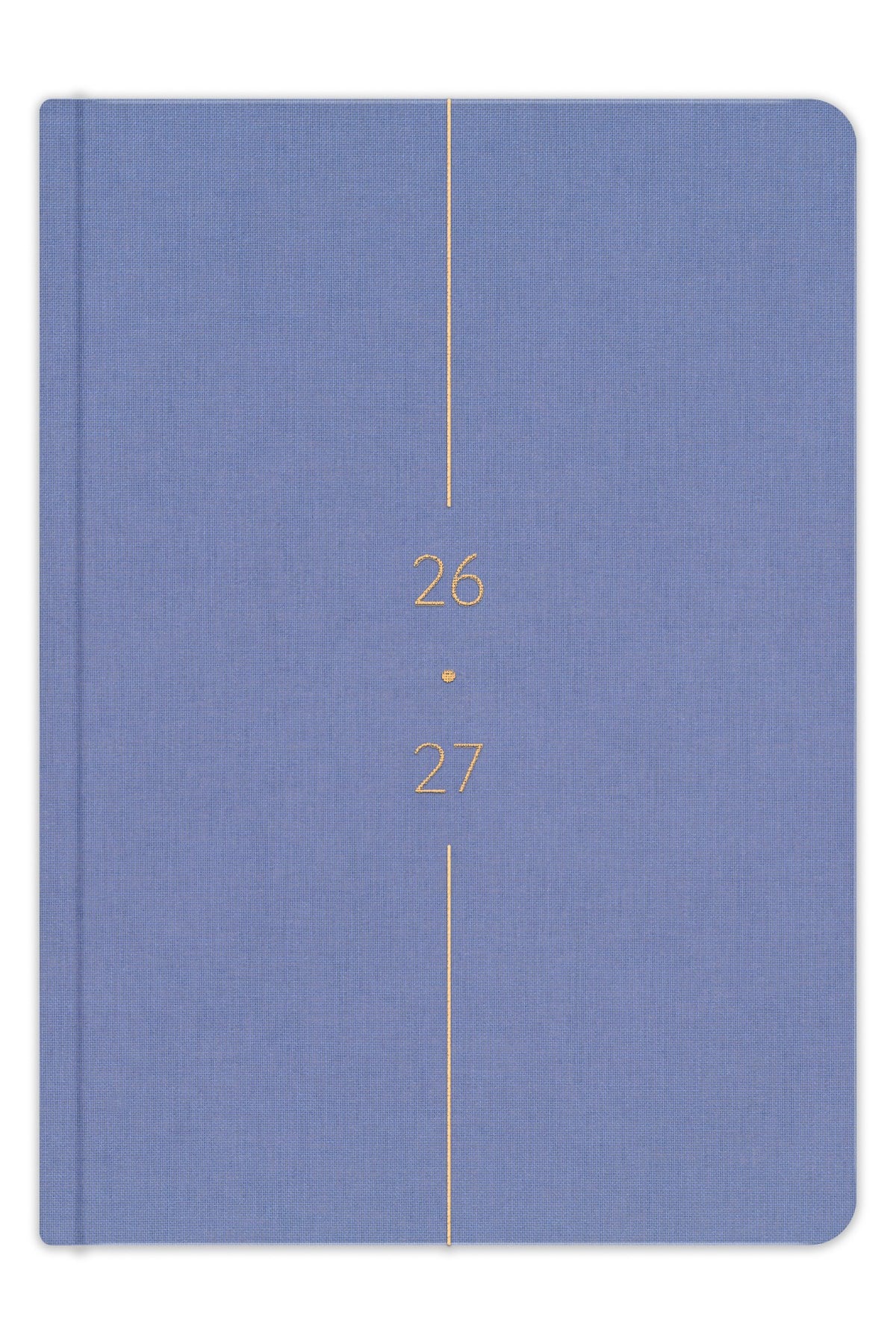 Matt Notebook 2026-2027 A5 Keten Akademik Ajanda 15x21 cm - 17 Aylık Lila