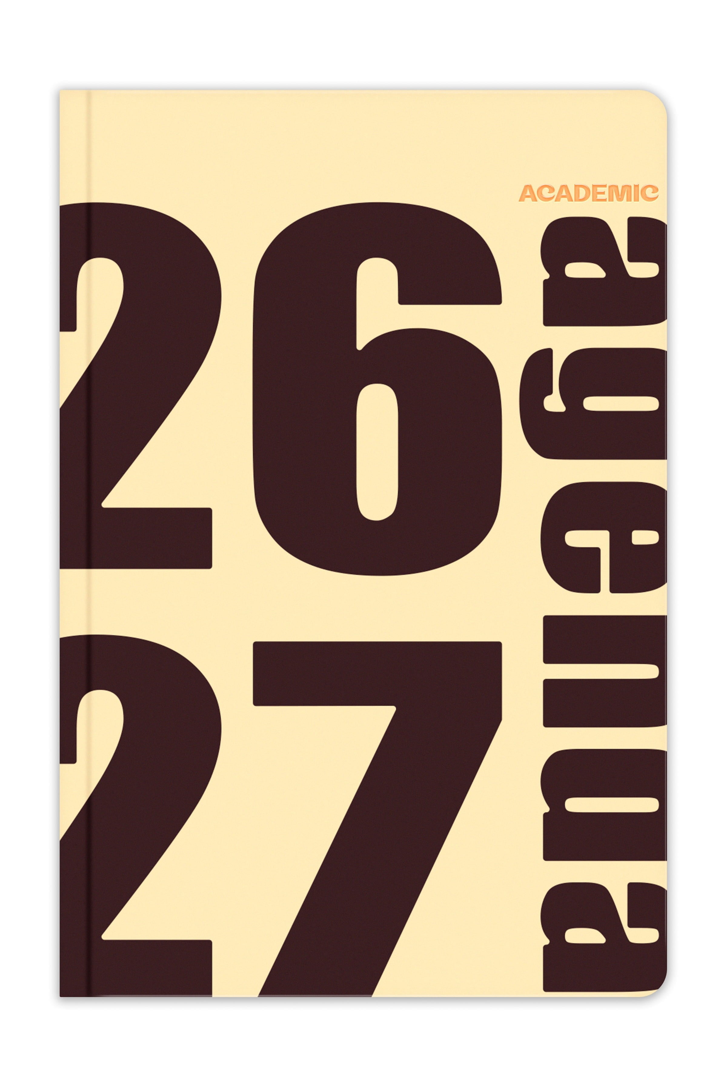 Matt Notebook 2026-2027 B5 Akademik Ajanda 17x24 cm - 17 Aylık Sarı