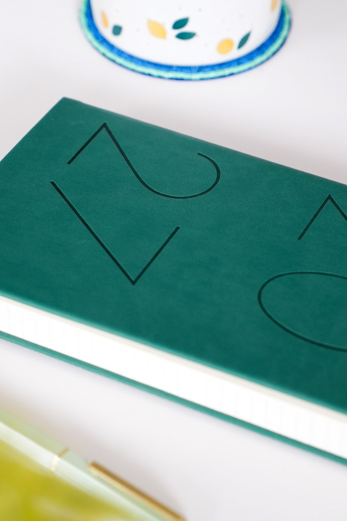Matt Notebook 2027 Yılı 13x21 cm Günlük Ajanda Koyu Yeşil