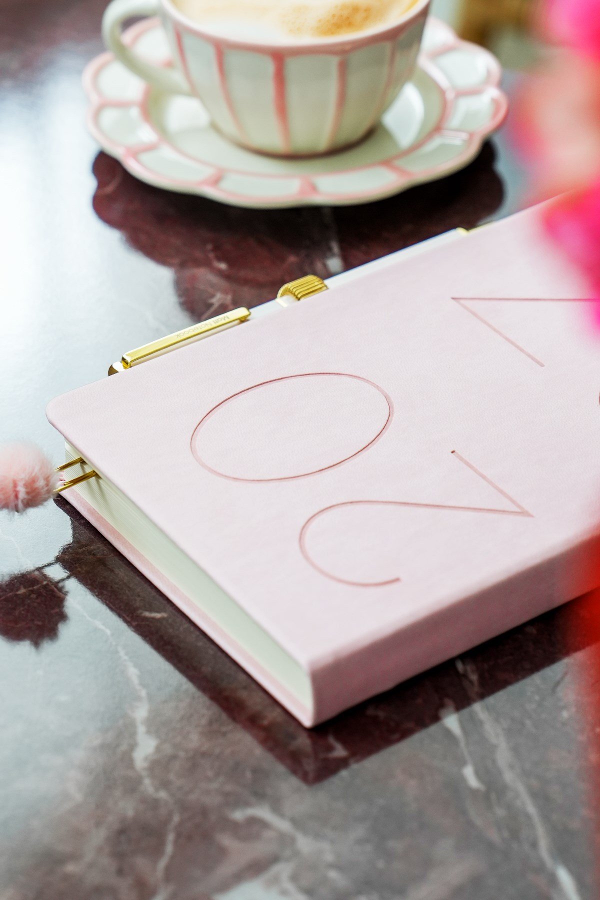 Matt Notebook 2027 Yılı 13x21 cm Günlük Ajanda Pembe