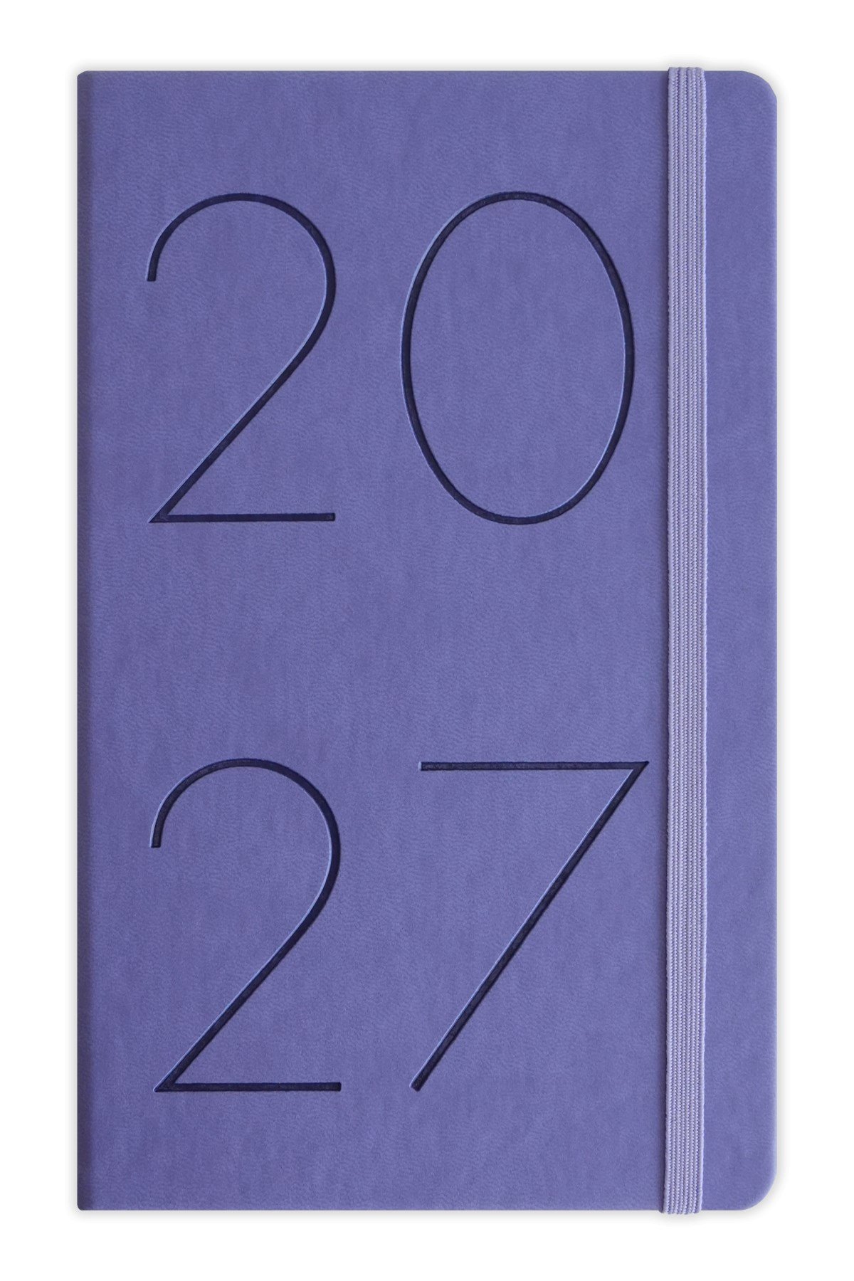 Matt Notebook 2027 Yılı 13x21 cm Günlük Ajanda Lila