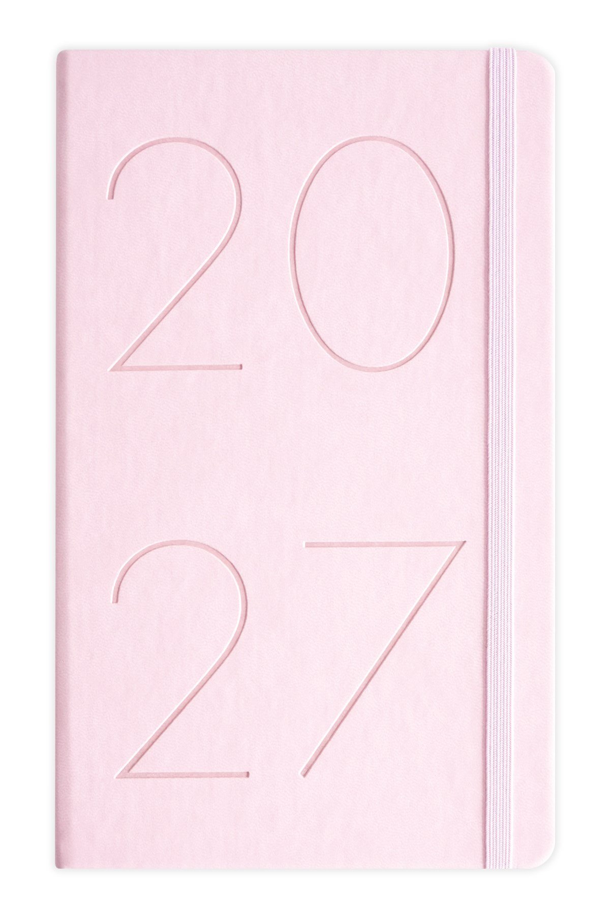 Matt Notebook 2027 Yılı 13x21 cm Günlük Ajanda Pembe