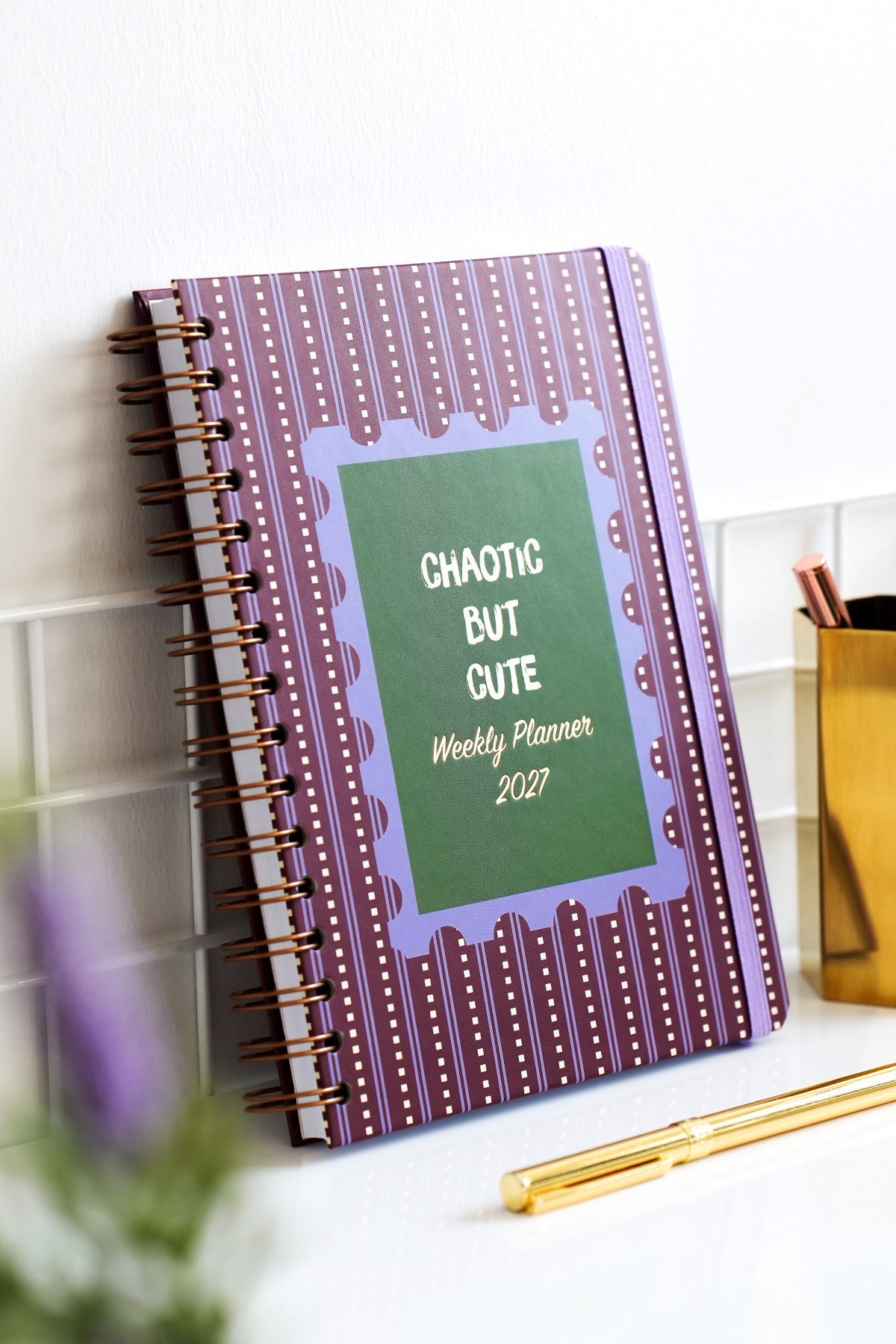 Matt Notebook 2027 Yılı A5 Ajanda Spiralli 15x21 cm - 12 Aylık