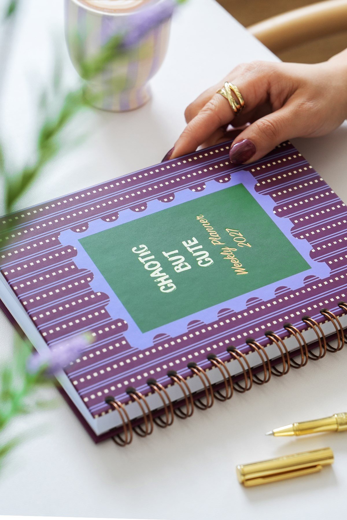 Matt Notebook 2027 Yılı A5 Ajanda Spiralli 15x21 cm - 12 Aylık