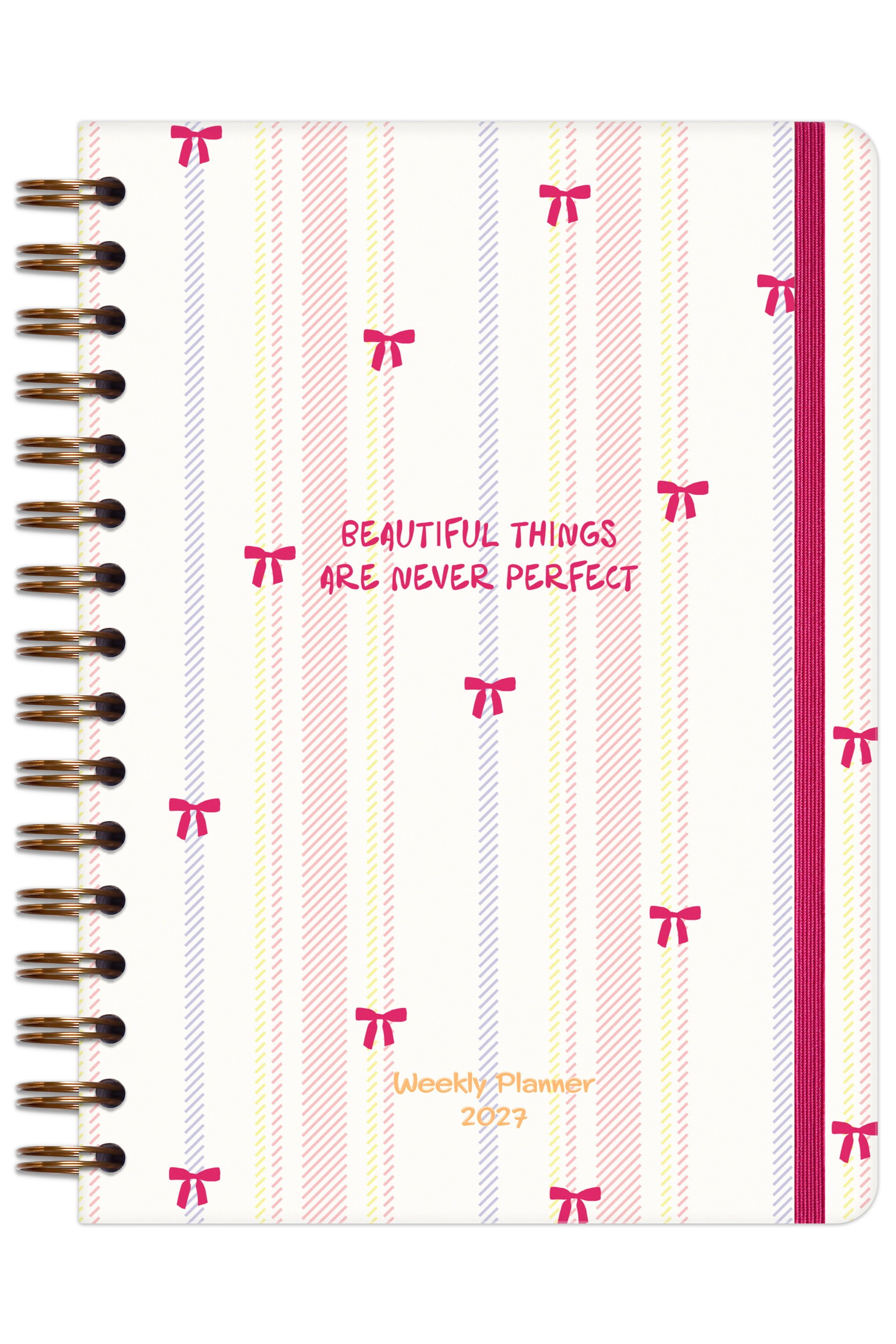 Matt Notebook 2027 Yılı A5 Ajanda Spiralli 15x21 cm - 12 Aylık Fiyonk