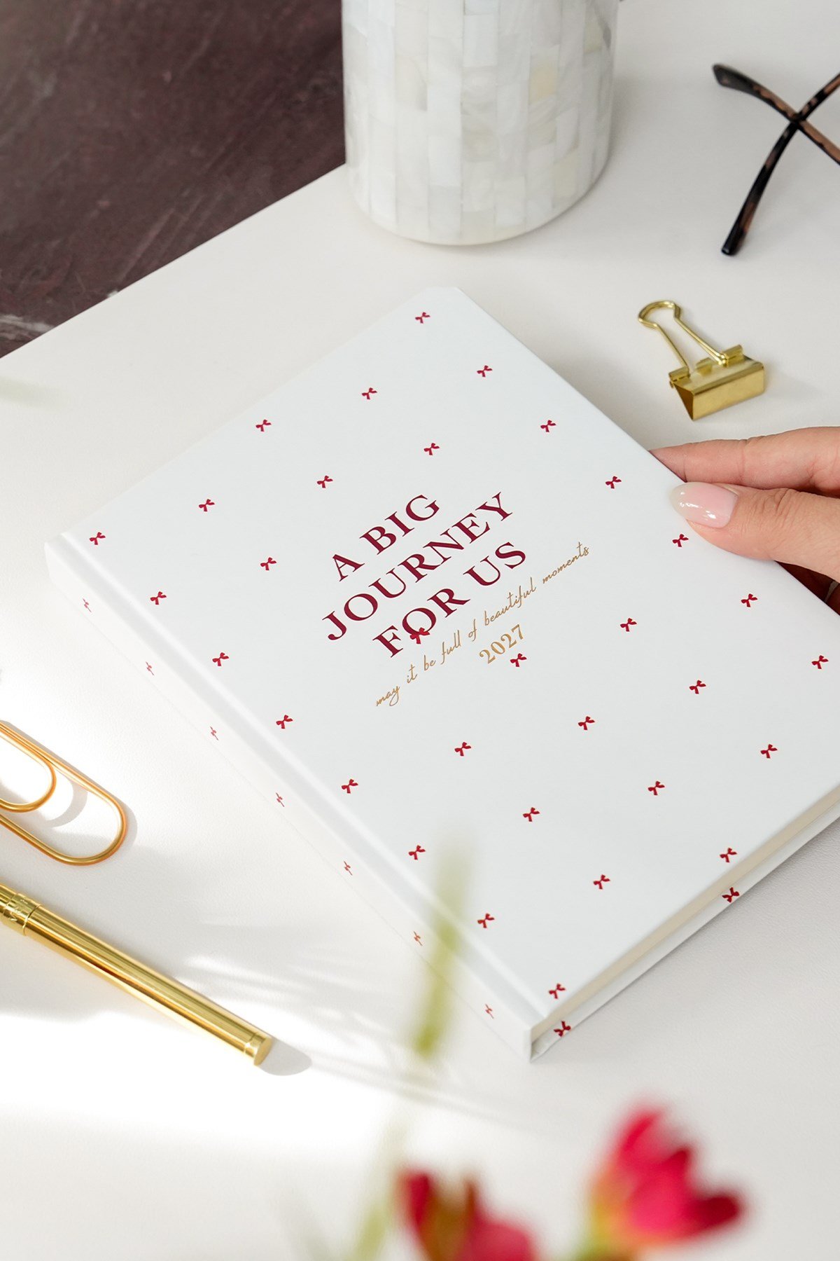 Matt Notebook 2027 Yılı A5 Haftalık Ajanda 15x21 cm - 12 Aylık Fiyonk