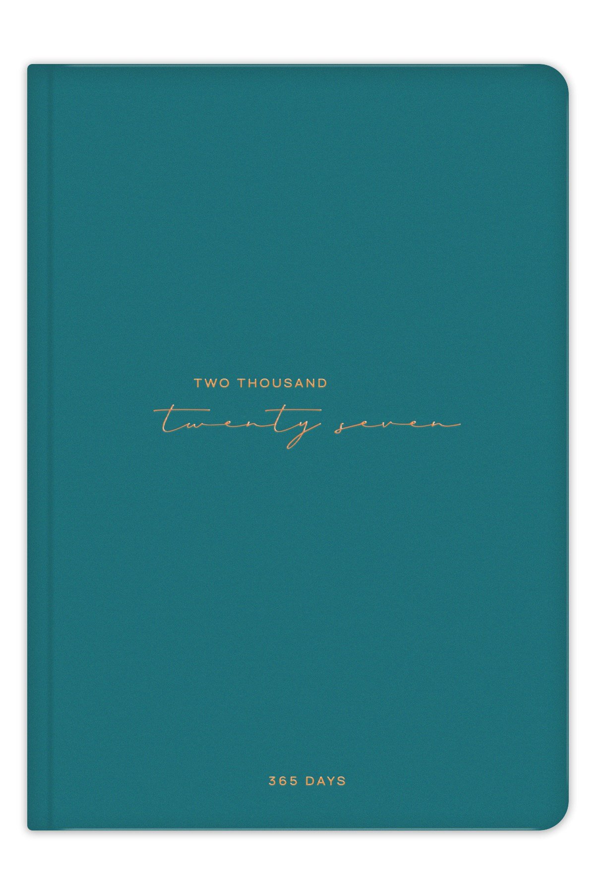 Matt Notebook 2027 Yılı A5 Tam Gün Ajanda 15x22 cm - 365 Gün Yeşil