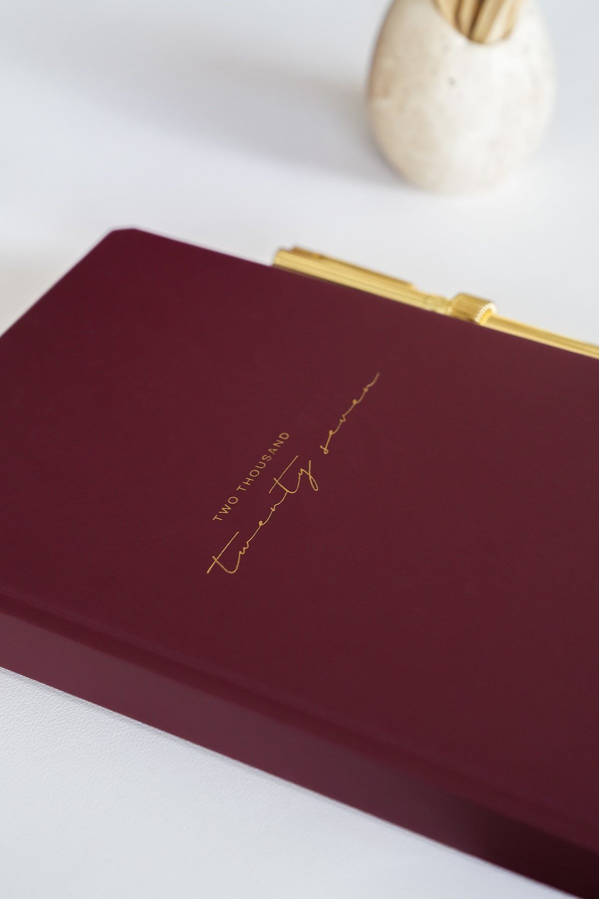 Matt Notebook 2027 Yılı A5 Tam Gün Ajanda 15x22 cm - 365 Gün Bordo