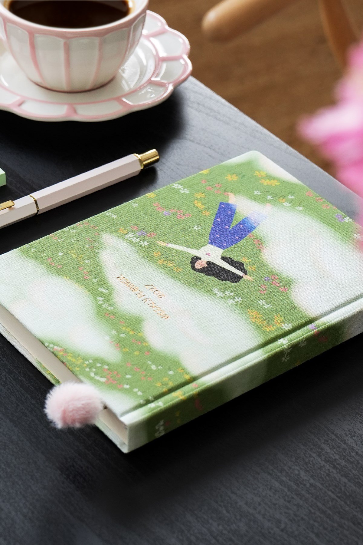 Matt Notebook 2027 Yılı B6 Keten Haftalık Ajanda - 12 Aylık Manzara