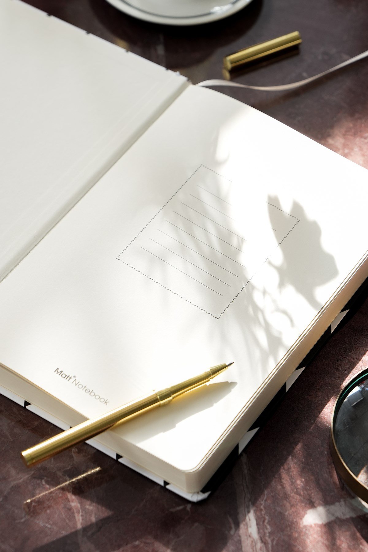 Matt Notebook 2027 Yılı Günlük Ajanda 16x24 cm - 12 Aylık