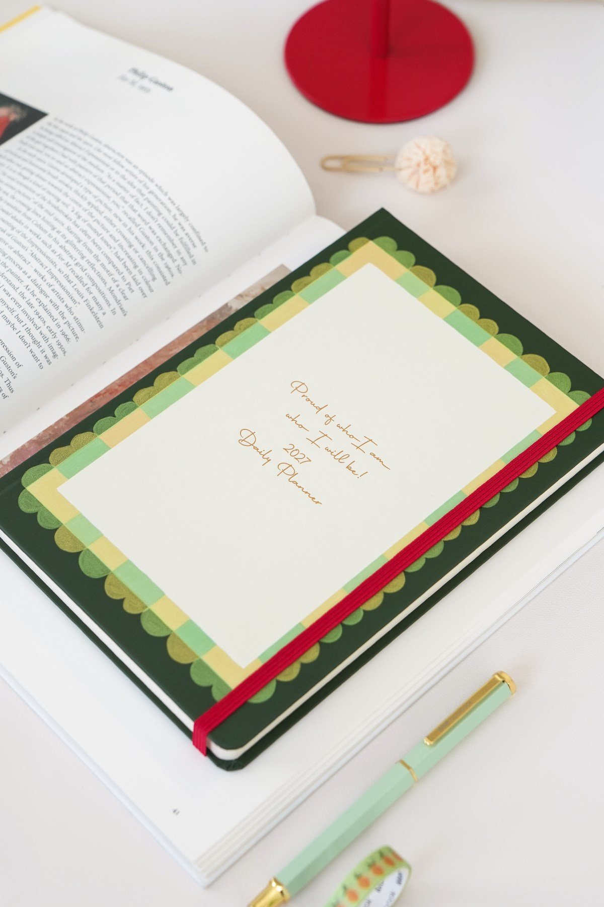 Matt Notebook 2027 Yılı Günlük Ajanda 16x24 cm - 12 Aylık
