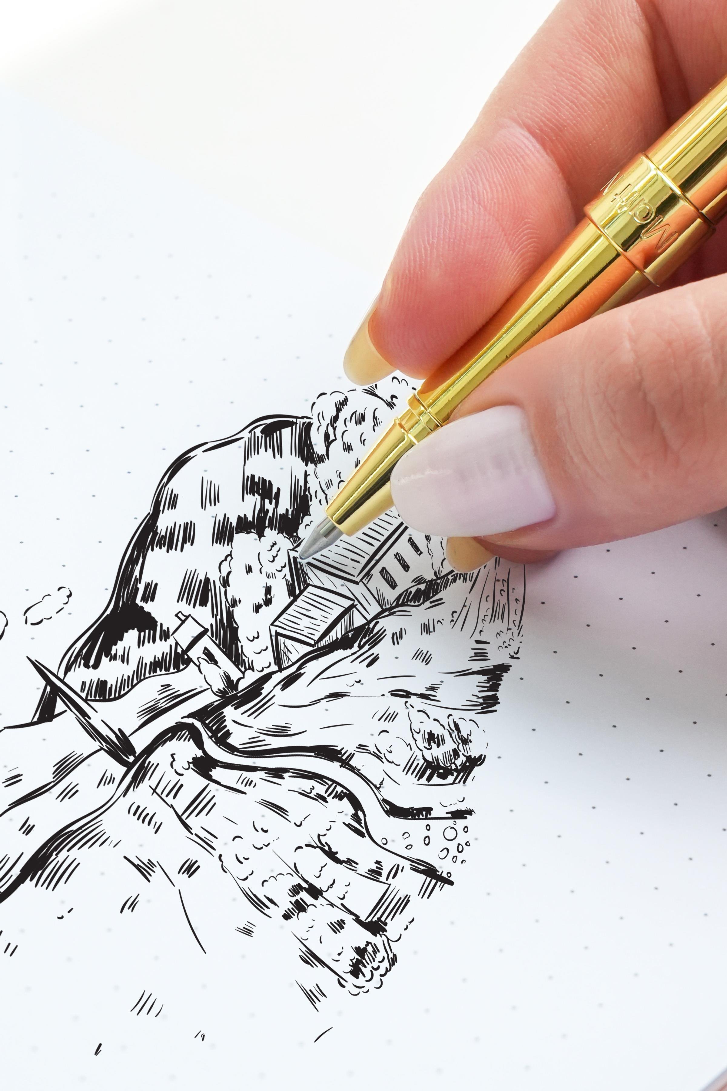 Matt Notebook 2'li Roller Kalem Refil Yedeği 0.7 mm Siyah R07