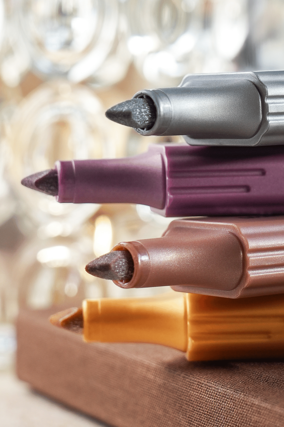 Matt Notebook 4'lü Highlighter Metalik Renk Fosforlu Kalem Seti
