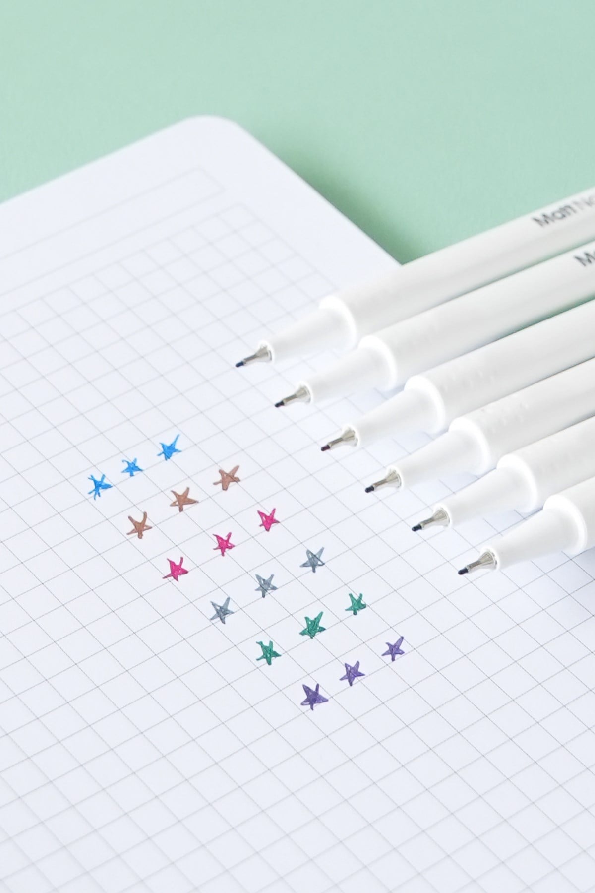Matt Notebook 6 Renk Fineliner 0.4 mm Yazı ve Çizim Kalem Seti