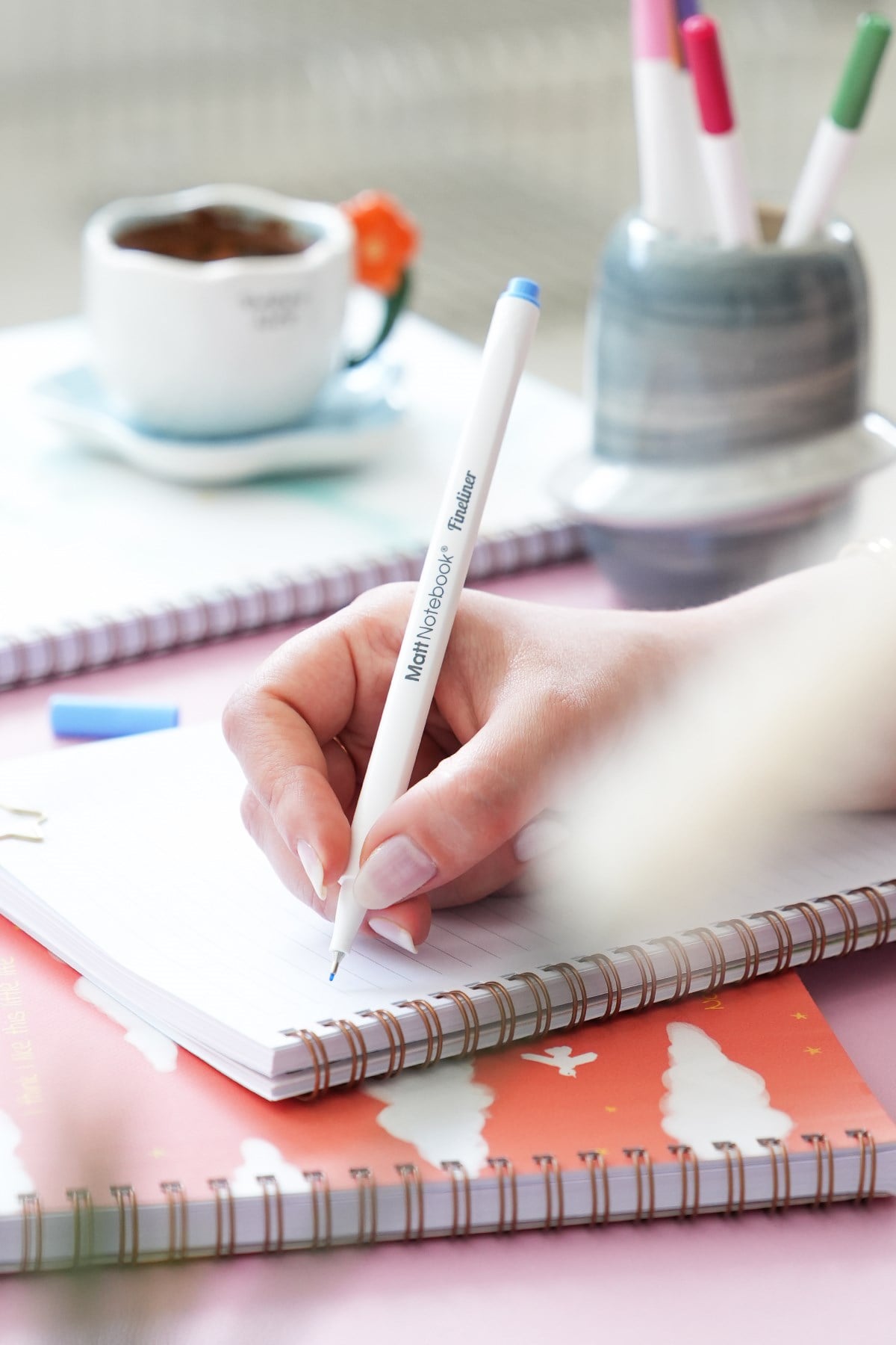 Matt Notebook 6 Renk Fineliner 0.4 mm Yazı ve Çizim Kalem Seti