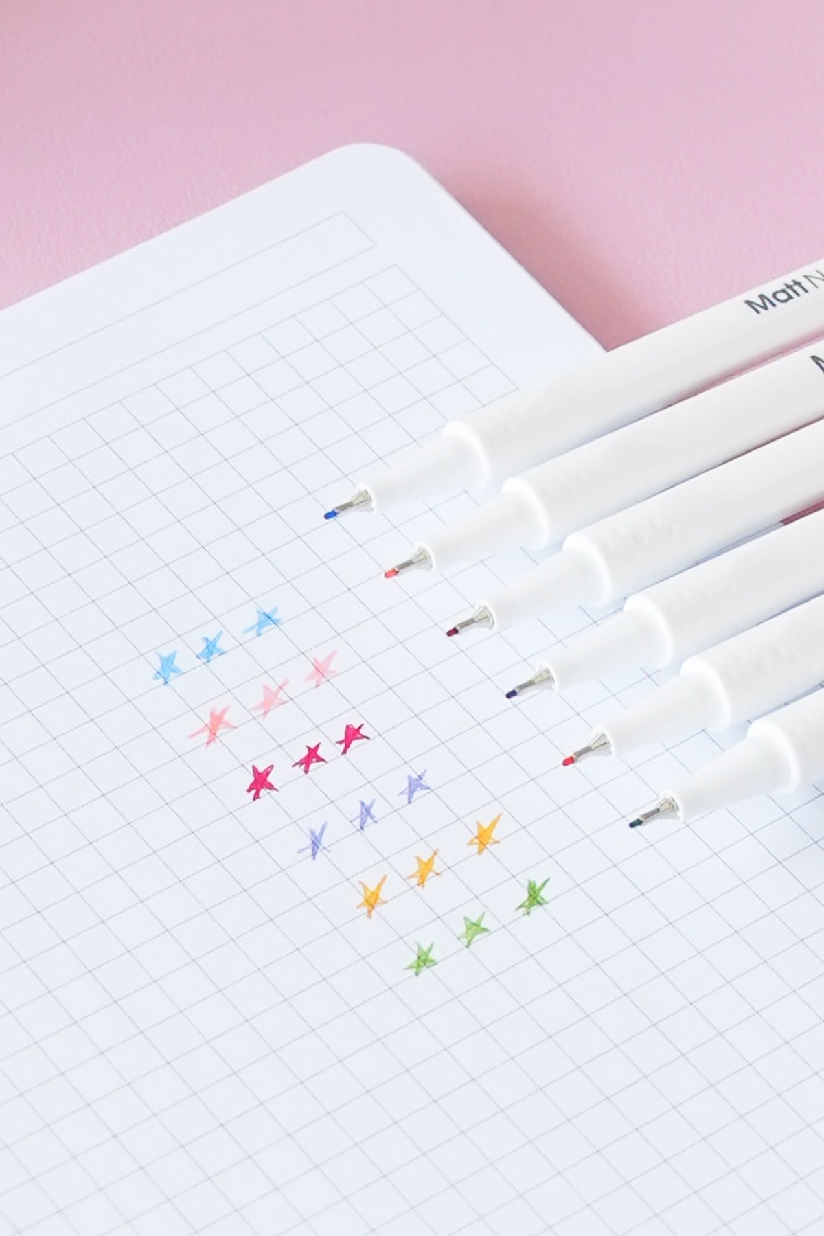 Matt Notebook 6 Renk Fineliner 0.4 mm Yazı ve Çizim Kalem Seti