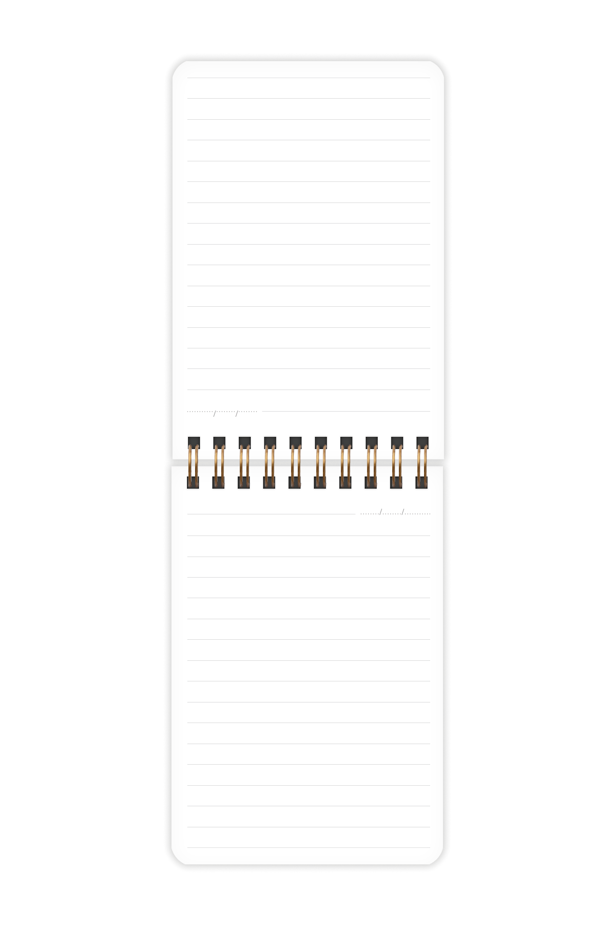 Matt Notebook 6'lı Cep Defteri Bloknot Seti Meyveler