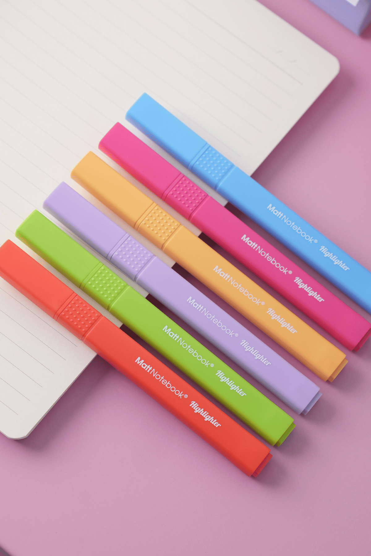 Matt Notebook 6'lı Highlighter Fosforlu Kalem Seti