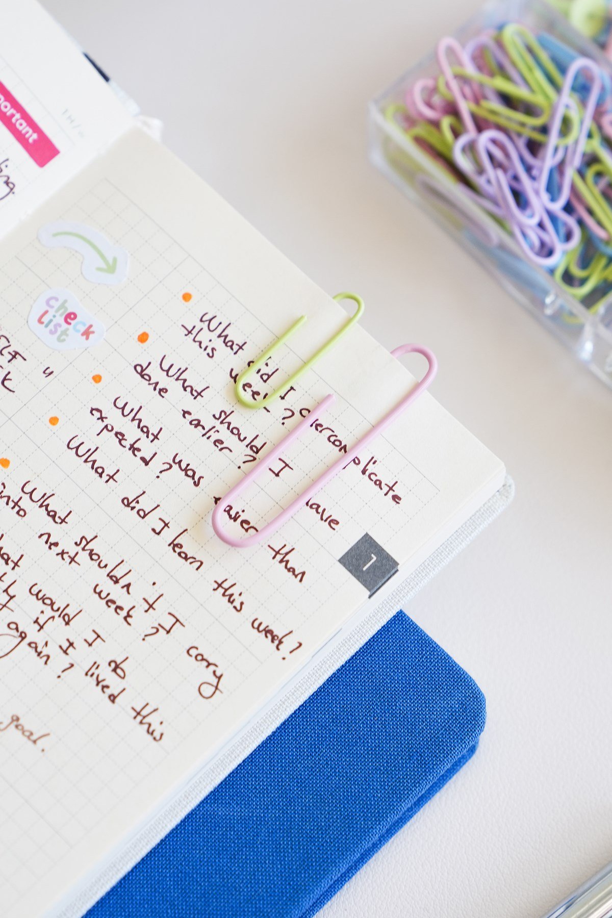 Matt Notebook 97 Parça Ataş, Raptiye ve Klips seti - Makaron