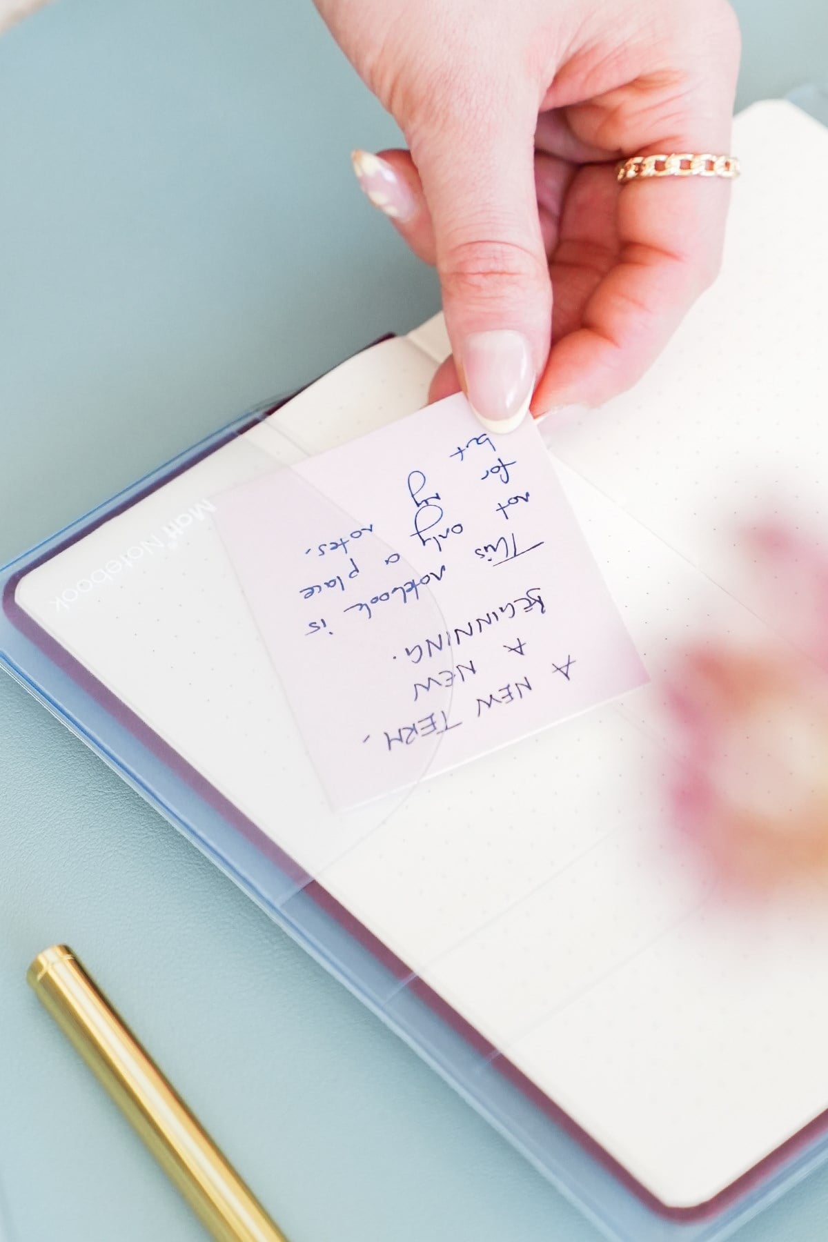 Matt Notebook 9x17 cm Ciltli Ajanda Defter Şeffaf Koruma Kılıfı
