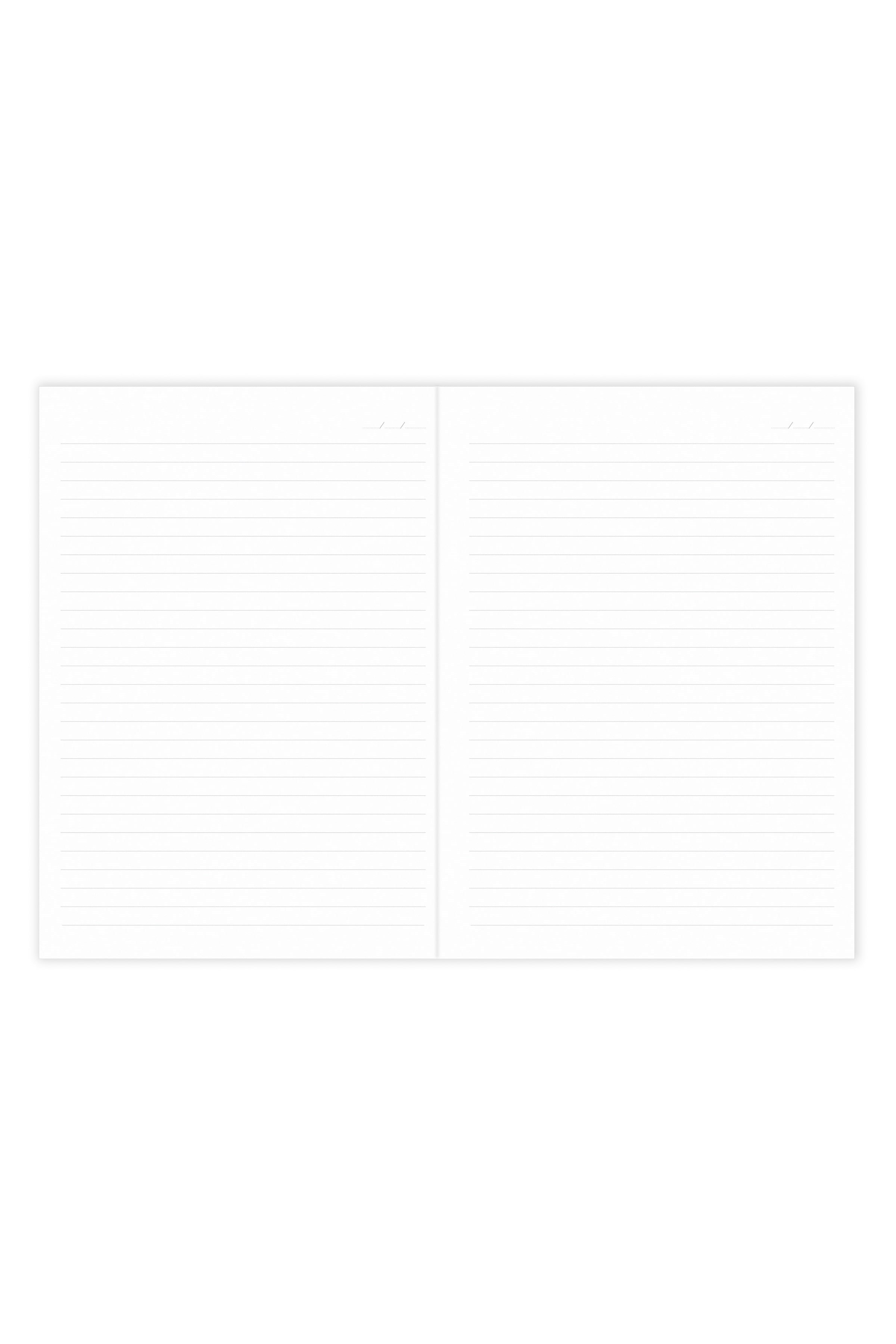 Matt Notebook A5 15x21 Mıknatıslı Kapak Defter Çizgili Papatya