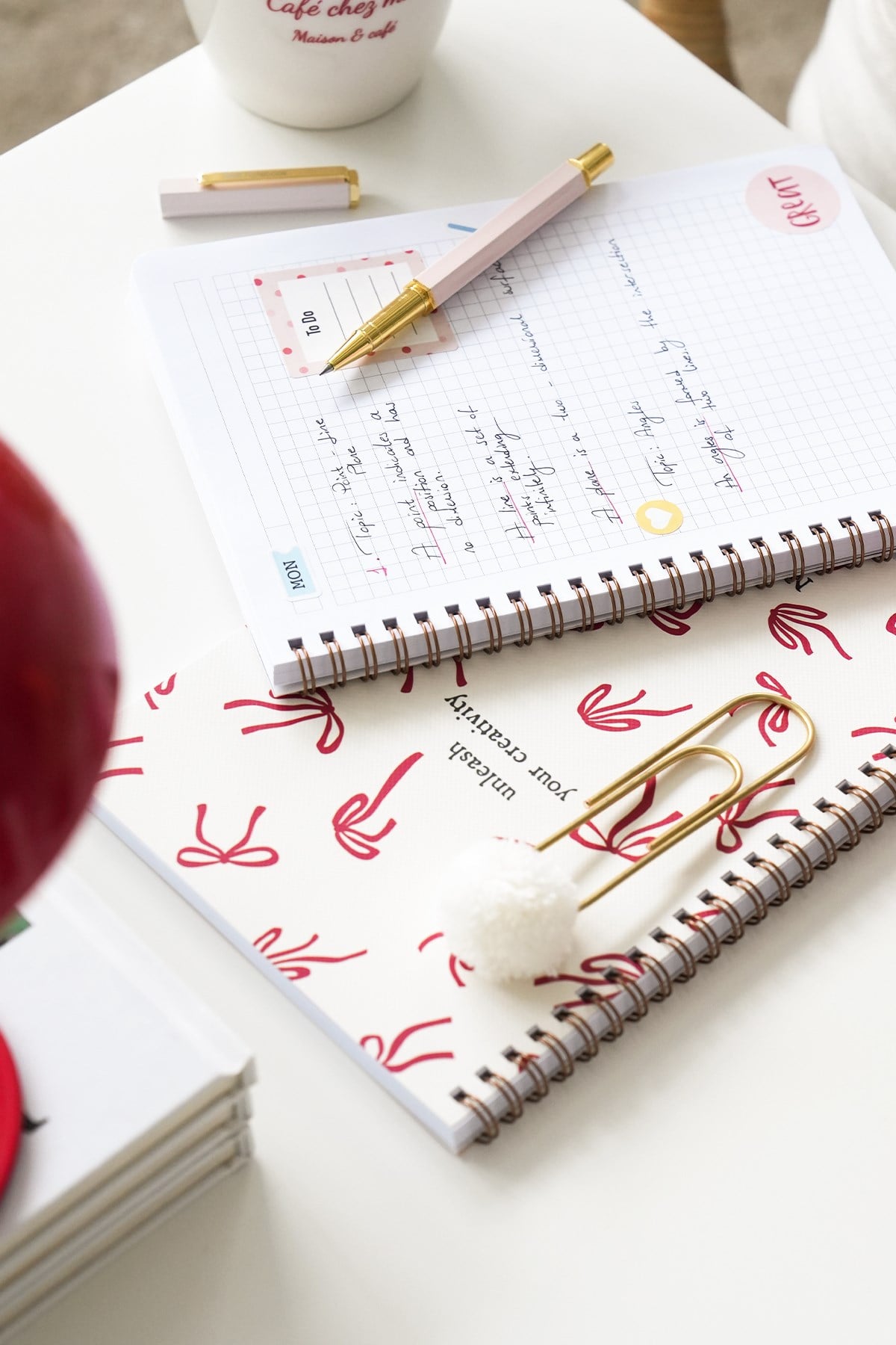 Matt Notebook A5 Spiralli Okul Defteri 80 yaprak 2'li Set – Çizgili & Kareli