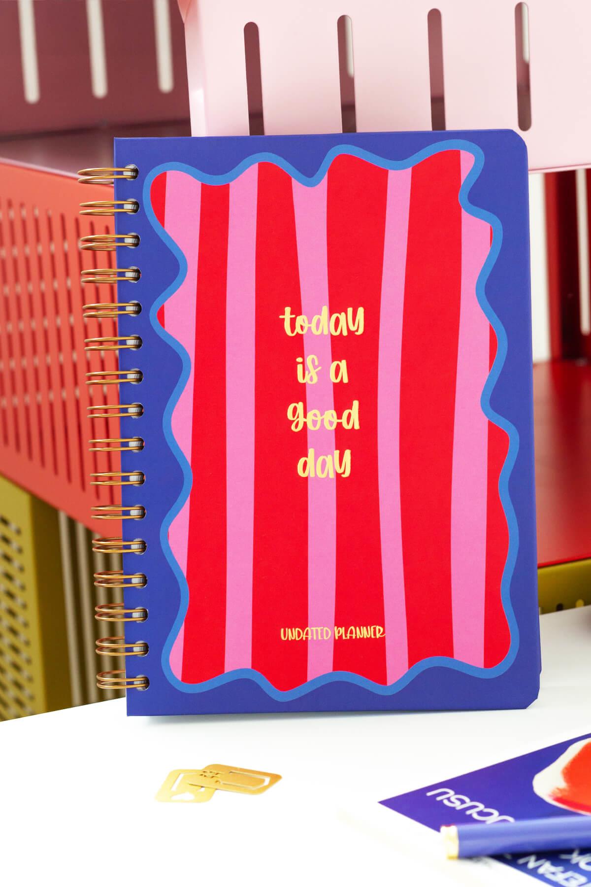 Matt Notebook A5 Spiralli Süresiz Planlayıcı Ajanda