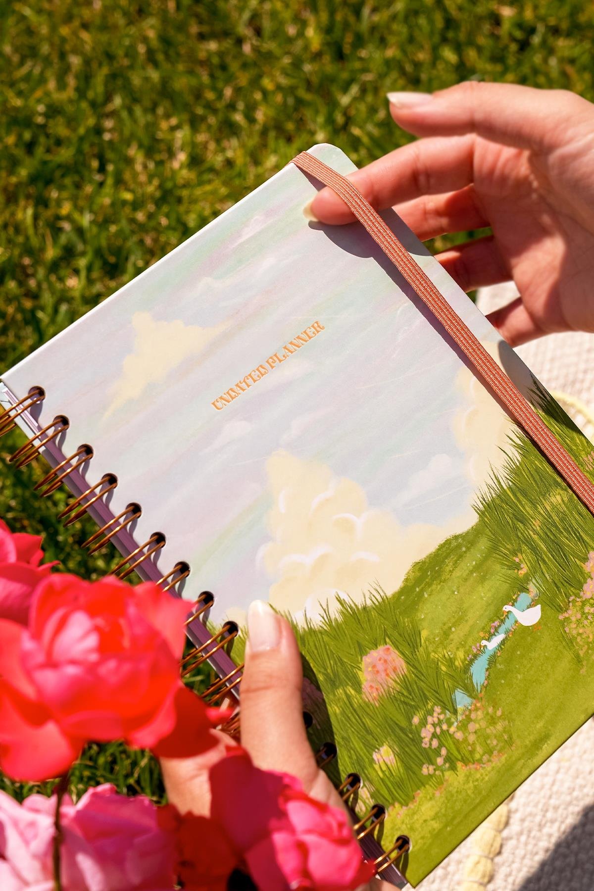 Matt Notebook A5 Spiralli Süresiz Planlayıcı Ajanda Manzara
