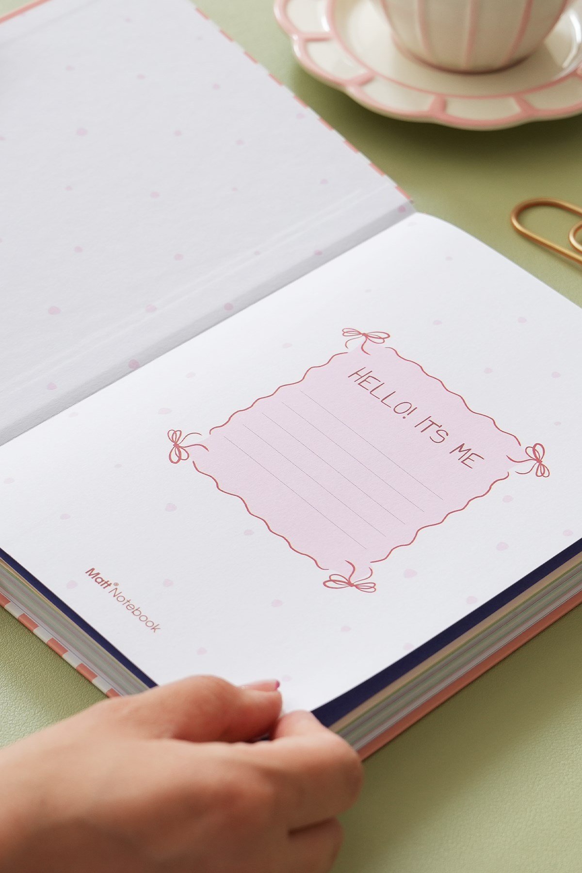 Matt Notebook A5 Süresiz Planlayıcı Ajanda 15x21 cm Motivasyon Sayfalı Çilek