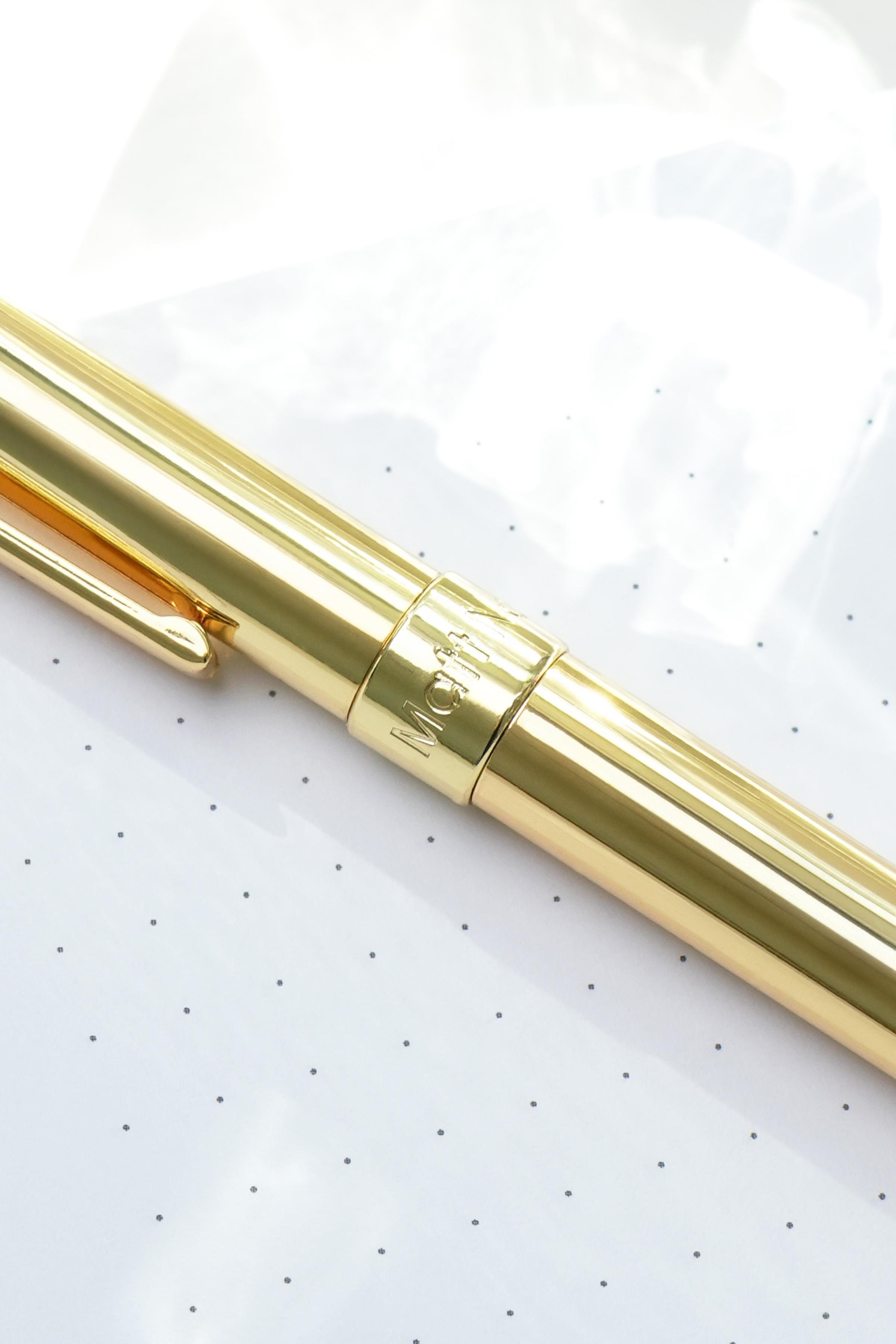 Matt Notebook Premium Roller Kalem Gold RP25