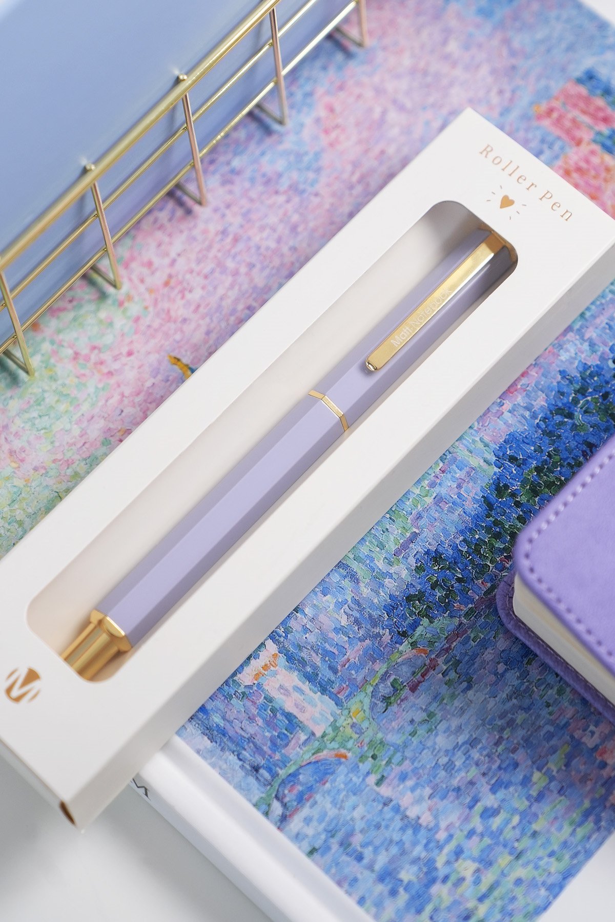 Matt Notebook Premium Roller Kalem Lila RP27