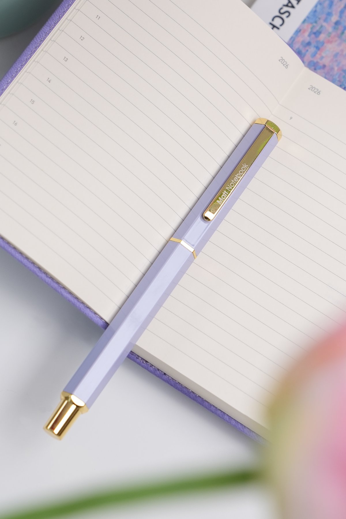 Matt Notebook Premium Roller Kalem Lila RP27