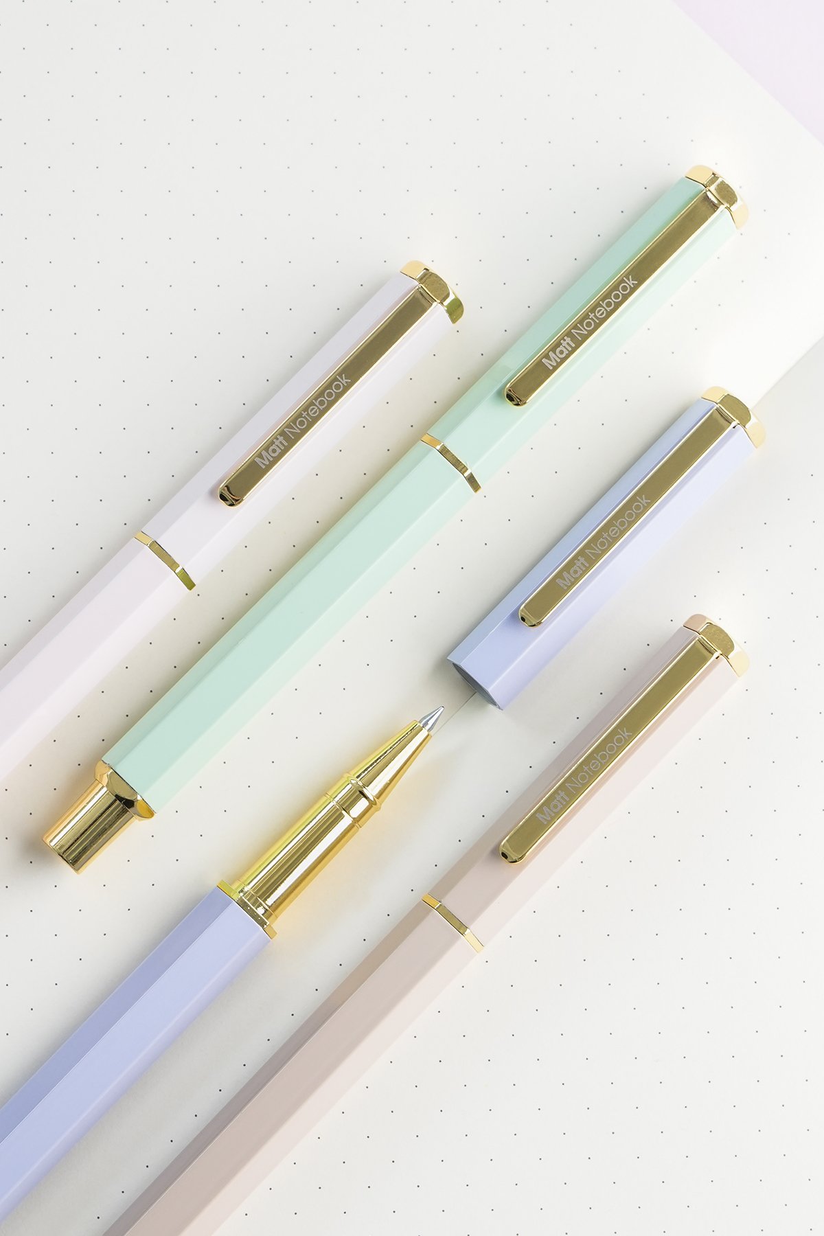 Matt Notebook Premium Roller Kalem Lila RP27