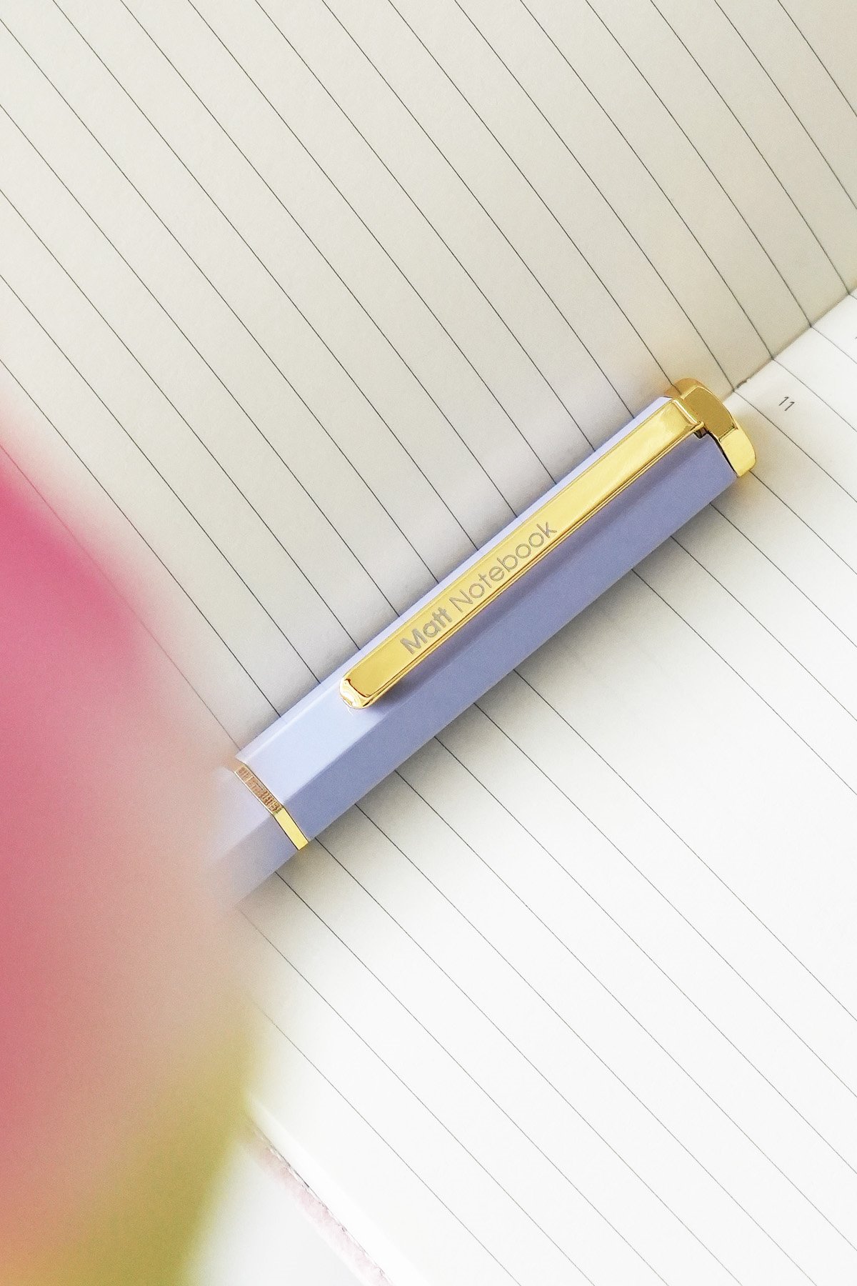 Matt Notebook Premium Roller Kalem Lila RP27