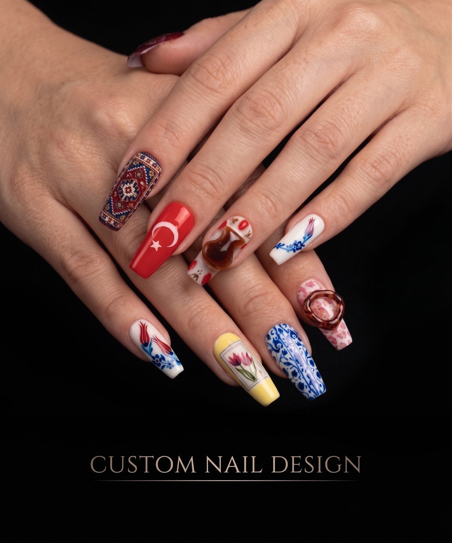 Custom Nail Design CND104