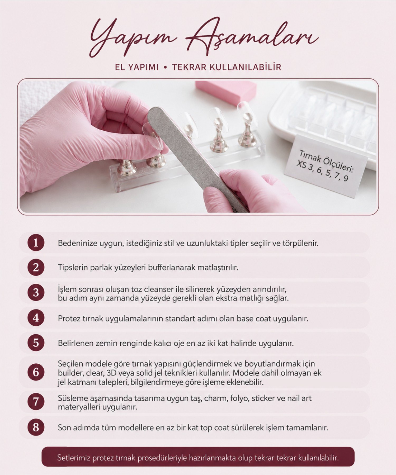 Love Sense Protez Jel Takma  Tırnak - El Yapımı  Kalıcı Oje Nail Art - NC151