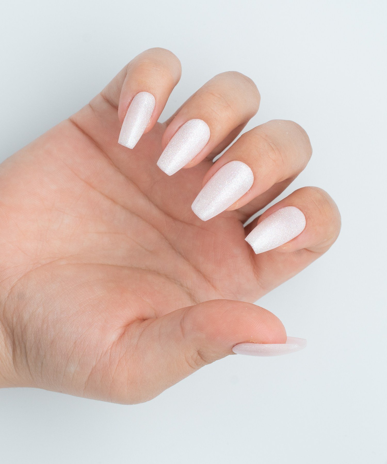 Midnight Shimmer Protez Jel Takma  Tırnak -El Yapımı  Kalıcı Oje Nail Art Cat Eye - NC145