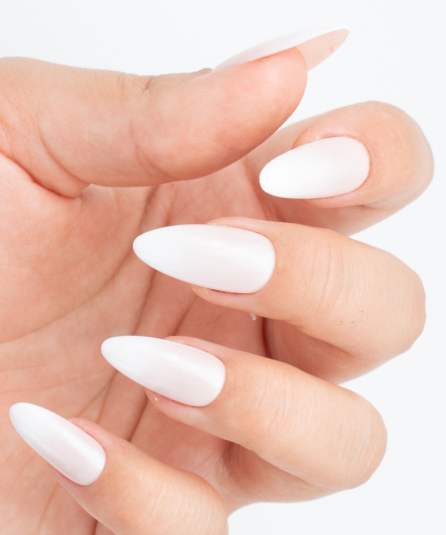 Milky Pearl Protez Jel Takma  Tırnak - El Yapımı  Kalıcı Oje 3D Nail Art İnci Tozu - NC229